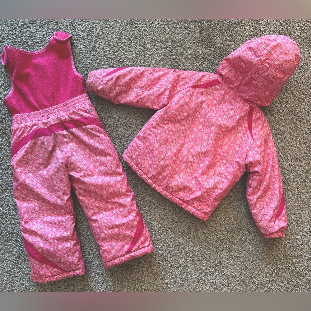 4T Columbia Snow suit set